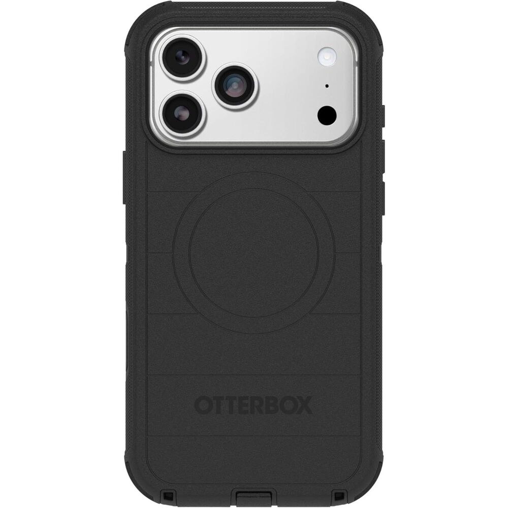 OtterBox iPhone 17 Pro Max Defender Pro Case Black Tough Rugged MagSafe Cover